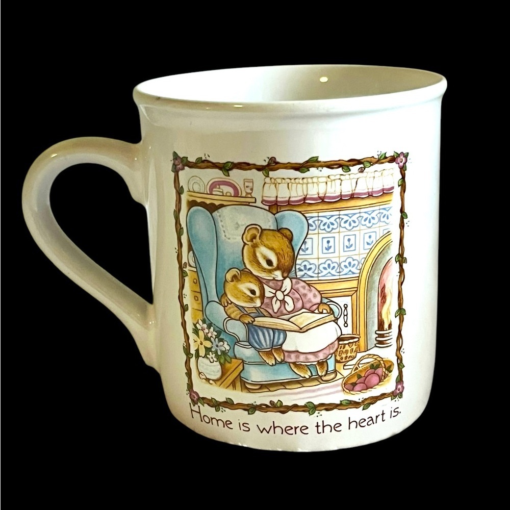 Vintage Hallmark Mug Mates Cute Bunny Mug 1985 - Picture 2 of 4